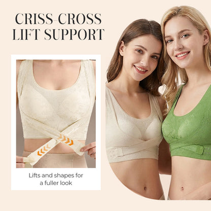 🥳2026 HOT SALE🥳💞50K+ SOLD!✨ 💝Criss-Cross Lift & Sculpt Comfort Bra