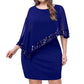 👗New Arrivals 50% OFF💥Women's Irregular Sequin Patchwork Cold Shoulder Dress✨