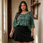 🎁New Arrivals 57% OFF💥Women's Plus Size Paisley Print Blouse