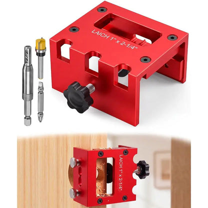 📢📢50% OFF !! ⏰Door Latch Mortising Jig Kit for Wood Doors