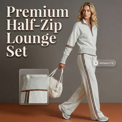 🎁New Arrivals 50% OFF💥Women's Half-Zip Tracksuit Set