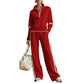 🎁New Arrivals 50% OFF💥Women's Half-Zip Tracksuit Set