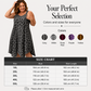 🎁New Arrivals 50% OFF💥Women's Plus Size Leopard Print Strap Dress