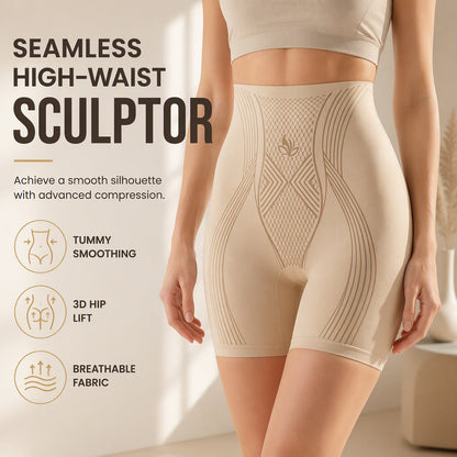 🎁New Arrivals 50% OFF💥Women’s Seamless High Waisted Tummy Control Panties – Smooth Sculpting Fit For Everyday Confidence 🤍