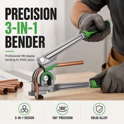 ⚙️ 50% OFF !!!🔧 3-in-1 Manual Tubing Bender