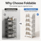 🎁New Arrivals 50% OFF💥Multi-Tier Foldable Storage Organizer with Wheels