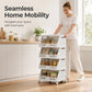 🎁New Arrivals 50% OFF💥Multi-Tier Foldable Storage Organizer with Wheels