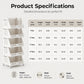🎁New Arrivals 50% OFF💥Multi-Tier Foldable Storage Organizer with Wheels