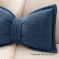 ⏳🔥LIMITED-TIME 50% OFF! ⏰Soft Chenille Bow-Shaped Throw Pillow🎀🛋️