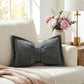 ⏳🔥LIMITED-TIME 50% OFF! ⏰Soft Chenille Bow-Shaped Throw Pillow🎀🛋️