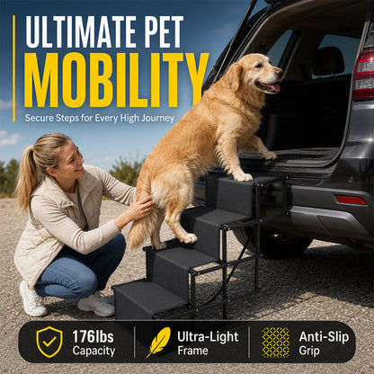 ⏳🔥LIMITED-TIME 50% OFF! ⏰Portable Pet Car Steps