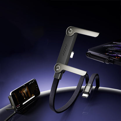 🥳2026 HOT SALE🥳💞50K+ SOLD!✨ 💝240W Fast Charging Cable with Adjustable Phone Stand