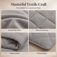 🛏️Winter Essentials - 50% OFF✨ 3-Piece Quilted Comforter Set – Soft Microfiber Duvet with Pillowcases