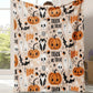 👻LIMITED-TIME 50% OFF! 🎃Halloween Ghost Print Cozy Throw Blanket
