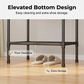 ⏳🔥LIMITED-TIME 55% OFF! ⏰Heavy-Duty Freestanding Clothes Rack with Shelves