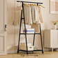 ⏳🔥LIMITED-TIME 55% OFF! ⏰Heavy-Duty Freestanding Clothes Rack with Shelves