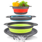 🥗 New Arrivals 55% OFF💥3-Piece Collapsible Colander Set with Draining Base – Space-Saving Kitchen Strainers for Fruits, Pasta & Vegetables