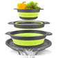 🥗 New Arrivals 55% OFF💥3-Piece Collapsible Colander Set with Draining Base – Space-Saving Kitchen Strainers for Fruits, Pasta & Vegetables