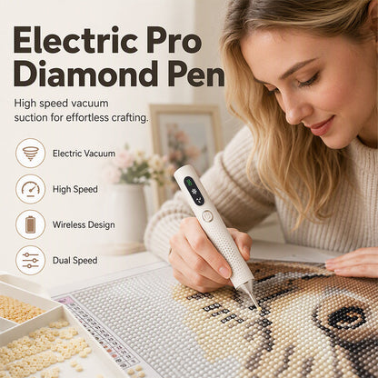 📢📢55% OFF !! ⏰Rechargeable Electric Diamond Pen