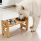 ⏳🔥LIMITED-TIME 57% OFF! ⏰Adjustable Height Elevated Dog & Cat Feeder