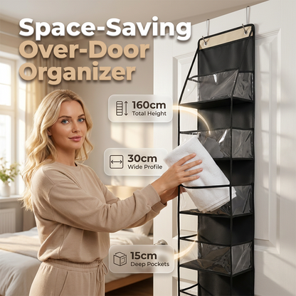 ⏳🔥LIMITED-TIME 50% OFF! ⏰Space-Saving Over-Door Organizer🚪