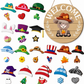 🎄LIMITED-TIME 50% OFF! 🏡Interchangeable Wooden Gnome Welcome Sign Holiday Hanging Plaque for Christmas and Halloween Wall Decor