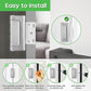 🎉BUY MORE SAVE MORE🎁Home Security Door Reinforcement Lock with Screws