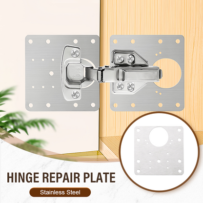 🎉BUY MORE SAVE MORE🎁Stainless Steel Cabinet Door Hinge Repair Plate