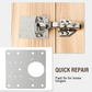 🎉BUY MORE SAVE MORE🎁Stainless Steel Cabinet Door Hinge Repair Plate
