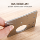 🎉BUY MORE SAVE MORE🎁Stainless Steel Cabinet Door Hinge Repair Plate