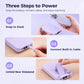 📱LIMITED-TIME 50% OFF! 🚀Magnetic Wireless Fast Charging Power Bank with Built-in Cable and Stand Portable