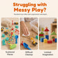 🥳 2026 Best Seller 🚗 Over 50,000 Sold! 🎁Kids Sensory Bin Sand Table Toy Set – Hands-On Play, Fine Motor Skills & Screen-Free Fun