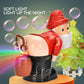 🎄LIMITED-TIME 50% OFF! ⏰ Christmas Santa Bubble Maker – One-Click Automatic Bubble Blowing, Joyful Music & Flashing Night Lights – Cute Holiday Toy for Kids & Family Fun 🎄