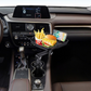 🚗 LIMITED-TIME 50% OFF! ⏰Car Cup Holder Tray: 360° Swivel, Extendable Surface, Phone Slot, Tool-Free Install