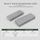 🎁New Arrivals 50% OFF💥Natural Green Slurry Whetstone 3000 Grit Single Sided Kitchen Knife Sharpening Stone