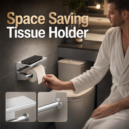 ⏳🔥LIMITED-TIME 50% OFF! ⏰Wall Mounted Stainless Steel Toilet Paper Holder