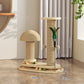 🎁New Arrivals 50% OFF💥Interactive Cat Scratching Post with Feather Teaser & Ball Toys