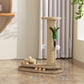 🎁New Arrivals 50% OFF💥Interactive Cat Scratching Post with Feather Teaser & Ball Toys