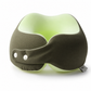⏳🔥LIMITED-TIME 58% OFF! ⏰Memory Foam U-Shaped Travel Neck Pillow with Ice Silk Cover and Magnetic Buckle for Portable Neck Support