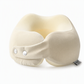 ⏳🔥LIMITED-TIME 58% OFF! ⏰Memory Foam U-Shaped Travel Neck Pillow with Ice Silk Cover and Magnetic Buckle for Portable Neck Support