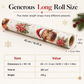🎄LIMITED-TIME 50% OFF! ⏰Christmas Highland Cow and Floral Gift Wrapping Paper Roll 43x500cm Holiday Present Wrap