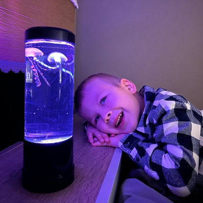 ⏳🔥LIMITED-TIME 50% OFF! ⏰LED JELLYFISH AQUARIUM LAMP NIGHT LIGHT USB POWERED