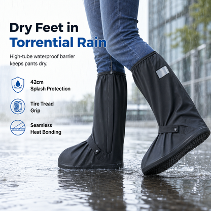 🎁New Arrivals 52% OFF💥Waterproof High-Top Rain Shoe Covers