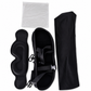 🎄LIMITED-TIME 50% OFF! ⏰Integrated Memory Foam Travel Pillow and 3D Blackout Sleep Eye Mask Set for Travel Neck Support