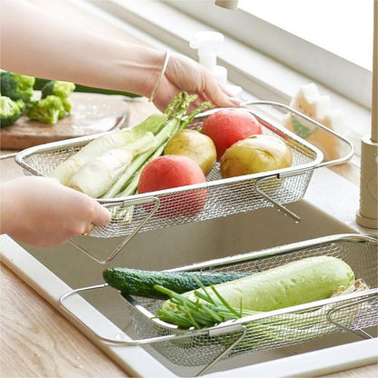 🍽️ LIMITED-TIME 50% OFF! ⏰Over-Sink Dish Drying Rack | 4 Sizes