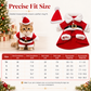 🎄LIMITED-TIME 50% OFF! ✨ Christmas Pet Costume for Dogs & Cats – Hilarious 3D Standing Santa Suit with Integrated Stuffed Hands, Plush Warmth Premium Stitching & Thick Velvet Trim – Lightweight Holiday Outfit for Cats & Dogs 🐾
