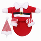 🎄LIMITED-TIME 50% OFF! ✨ Christmas Pet Costume for Dogs & Cats – Hilarious 3D Standing Santa Suit with Integrated Stuffed Hands, Plush Warmth Premium Stitching & Thick Velvet Trim – Lightweight Holiday Outfit for Cats & Dogs 🐾