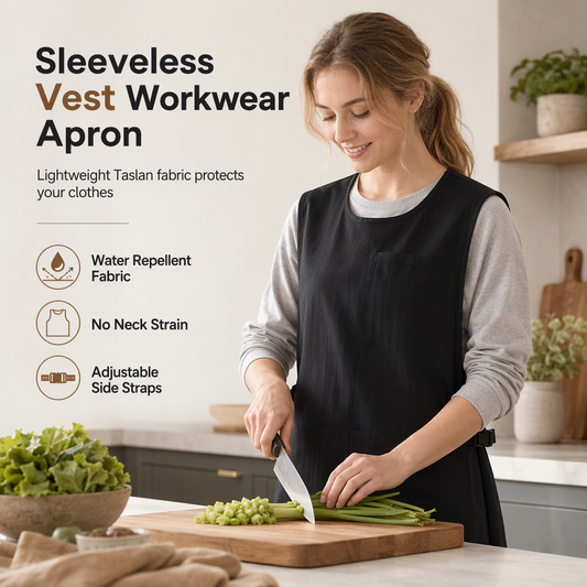👨‍🍳 New Arrivals 50% OFF💥Water- and Oil-Resistant Vest Apron