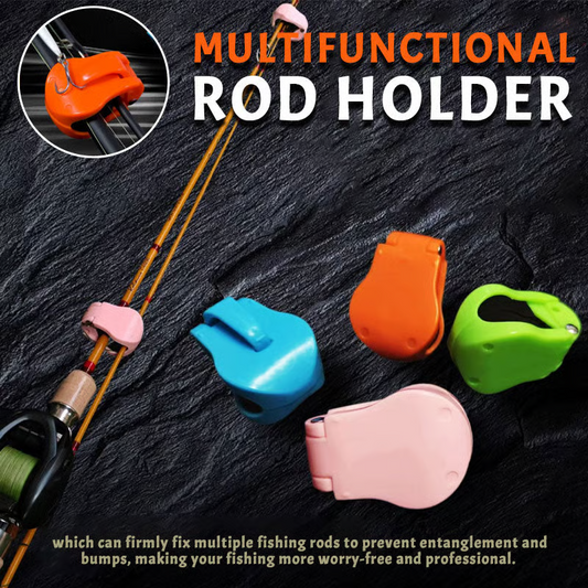 🎣BUY 1 GET 1 FREE🎁Portable Fishing Rod Clip Holder – Keep Your Rod Secure & Hands Free, Ideal for Bank, Boat & Pier Fishing ✨