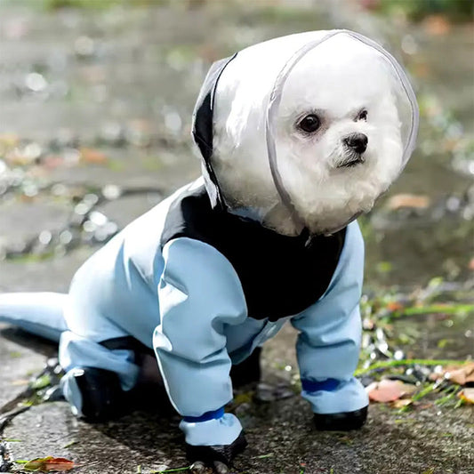 🎁New Arrivals 50% OFF💥Cute Full Wrap Pet Rain Coat with Mask